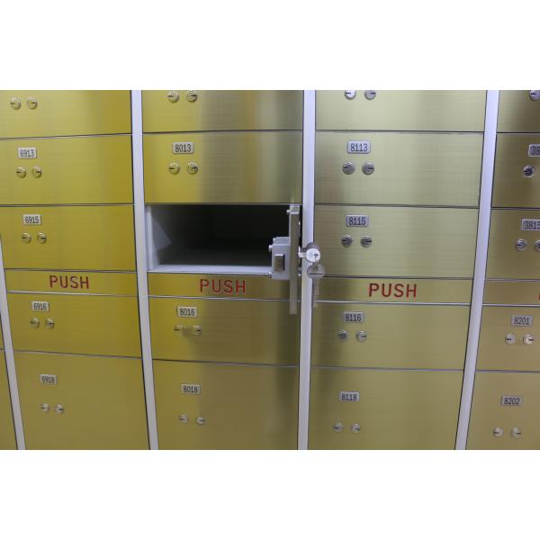 UL аттестовал сейф банка двери 10mm толстый с полкой попа вне