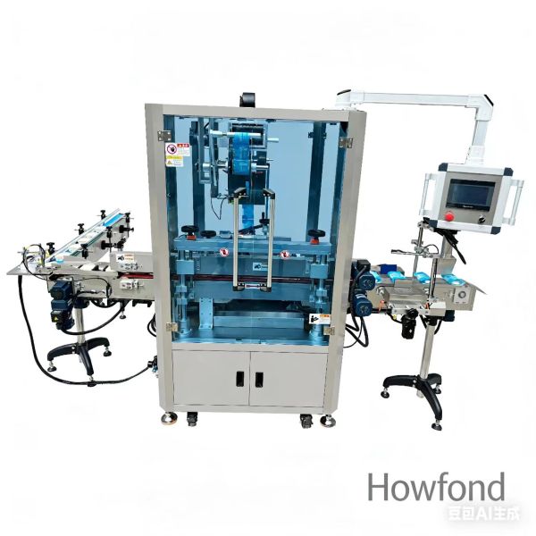 Horizontal Sleeve Label Applicator for Lipsticks and Round Tubes with Manufacturer Price