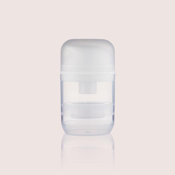 Dosage 1.0/0.50ml Empty Lotion Bottles Facial Care Products GR611A Oval Shape