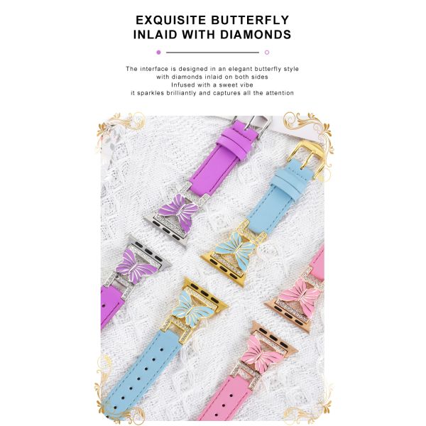 Elegant And Luxurious Butterfly Watch Strap For Women