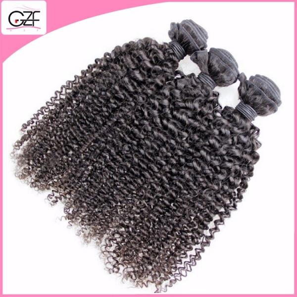 100% Virgin Black Color Curly Hair for Perfect Lady New Arrived Mongolian Curly Extension