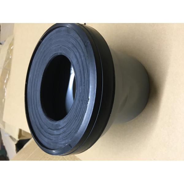 PP Material Plastic Bathroom Accessories Offset Toilet Connector Resist Corrosion