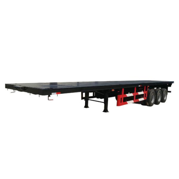 Flatbe  Container Transport Trailer Chassis 40 ton ,60ton,