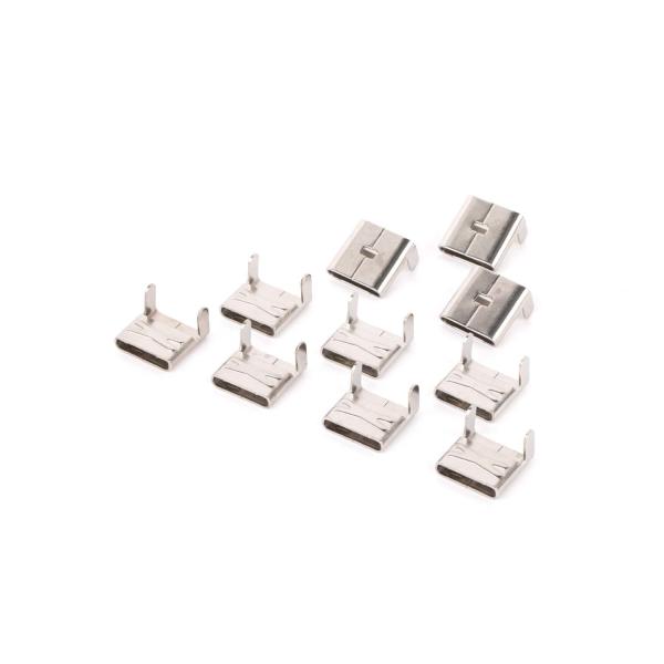 Сверхмощные 316 зажимов стальной полосы уха дюйма уплотнения 1/2 крыла нержавеющ