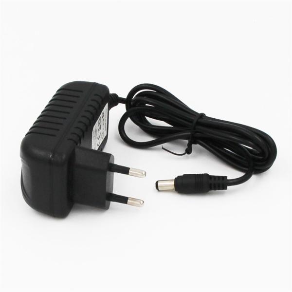 12V 2A EU電源アダプタ 5.5x2.1mm DCプラグ