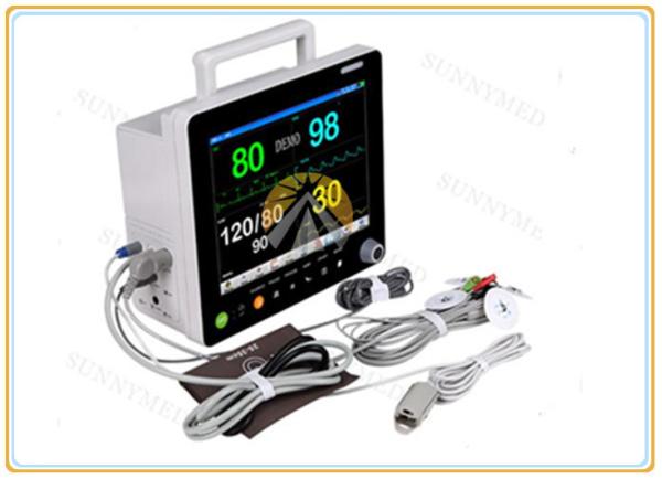 15 Inch Emergency Room Monitor , 2.8KG Weight Portable Icu Vital Signs Monitor
