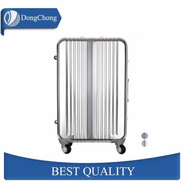Gold Full Aluminum Cabin Luggage Carrier With Universal Wheels Less Jointed Gap