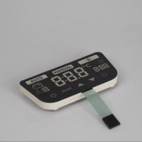 Display LED de 7 segmentos para controle de temperatura