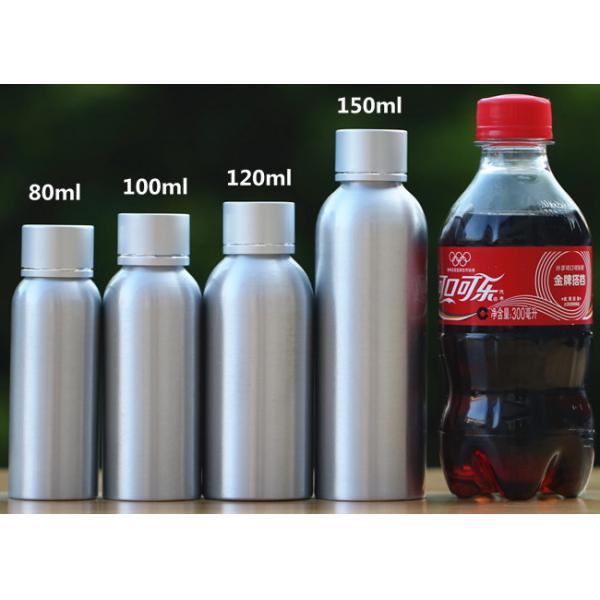 20 - 1000ml Cosmetic Aluminum Bottles Water Proof Environment Friendly