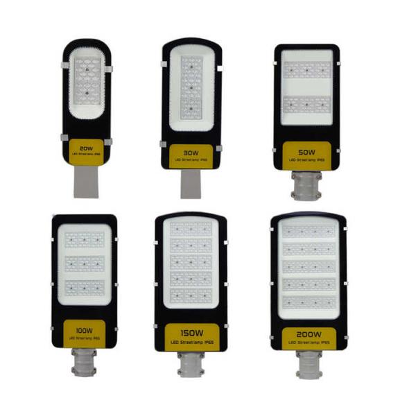 Die Cast Aluminum Outdoor Remote Control Street Lamp 80 Ra CRI for Superior Lighting