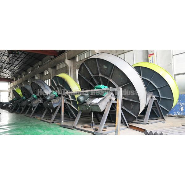 1.5TPH Disc Granulator Organic Fertilizer Equipment 11KW Pan Pelletizer