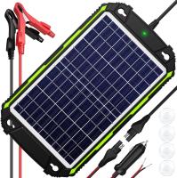 10W 12V Waterproof Solar Battery Charger Maintainer para Car Boat Marine RV