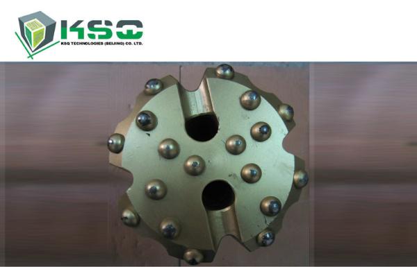 Low Pressure CNC Milling Underground Mining Drill Bit 3 Hole DTH