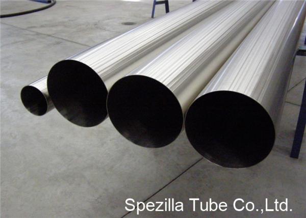 Superfície sanitária inoxidável industrial da identificação/OD da corrosão de esforço da tubulação da pureza alta