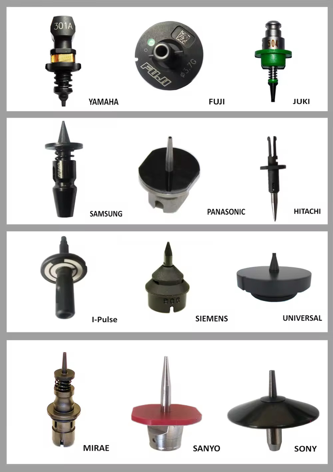 SMT Nozzle Universal 1330 3011 H012 H055 Молниеносный ноздрей для SMT чип монтер машины