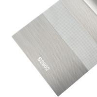 Semi Blackout e Zebra Branco Blinds Tecido Dia e Noite Zebra Blinds Motor