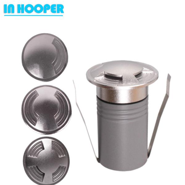 Mini 1W Buried Inground Stainless Steel LED Light Warm White / Cool White