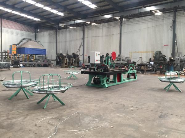 Two Wire Twist Barb Wire Chain Link Machine With Easy Operate And High Output