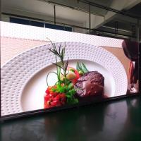 Affichage LED publicitaire intérieur avec armoire en aluminium moulé sous pression et angle de vue de 140°