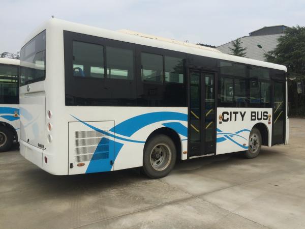 Hybrid Urban Intra City Bus 70L Fuel Inner City Bus LHD Six Gearbox Safety