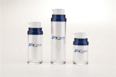 30ml Airless Pump Bottles Wholesale Material SAN Empty Cosmetic Bottles