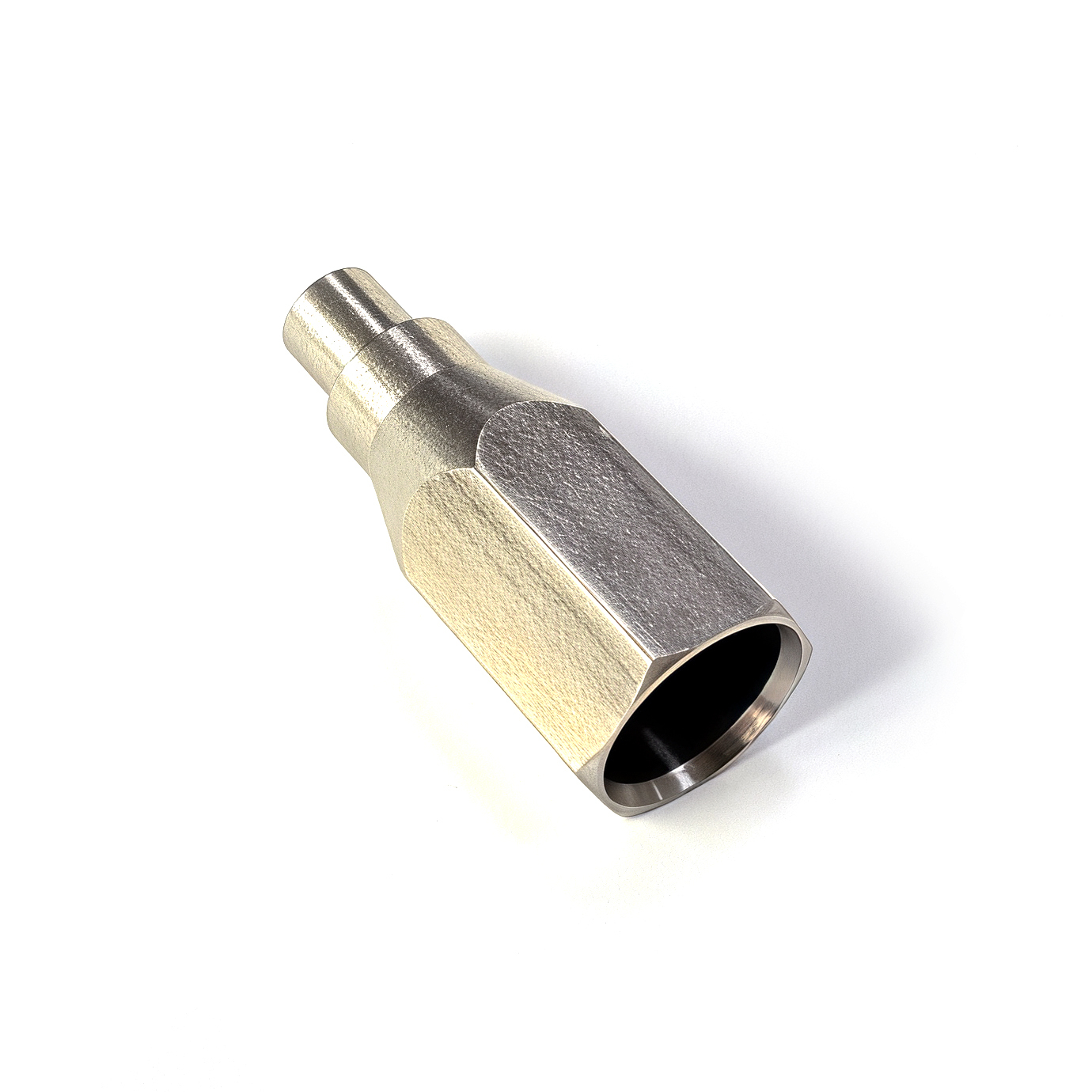 Hollow Hex 304 Stainless Steel Reducer Adapter Internal Thread Pipe Connector Precision Hydraulic Reducing Fitting