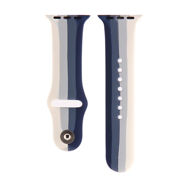 38mm / 40mm Four Color Silicone Watch Strap Replacement Portable