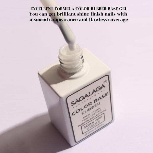 Améliorez votre SALON DE NAIL ART avec le Gel de Base Élastique en Caoutchouc Certifié MSDS, Facile à Retirer et Ongles Durables
