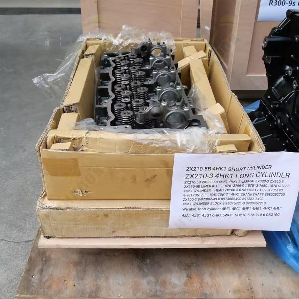 8981706171 8-98170617-1 Cylinder Head Assembly For ISUZU 4HK1 4HK1T Engine Hitachi ZAXIS 200LC-3 Excavator