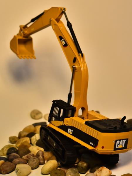 CAT385C Excavator Diecast Model 1/64 Scale | Construction Replica