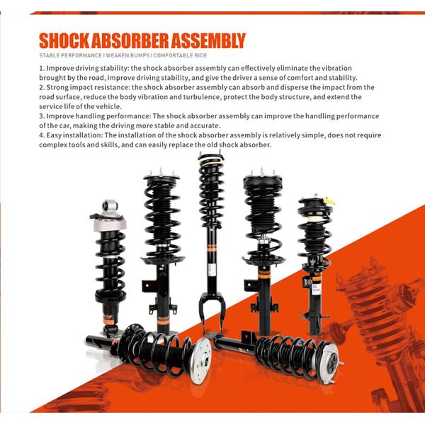 Левый и правый передний амортизатор 103060801A для Tesla S 2WD 11-15