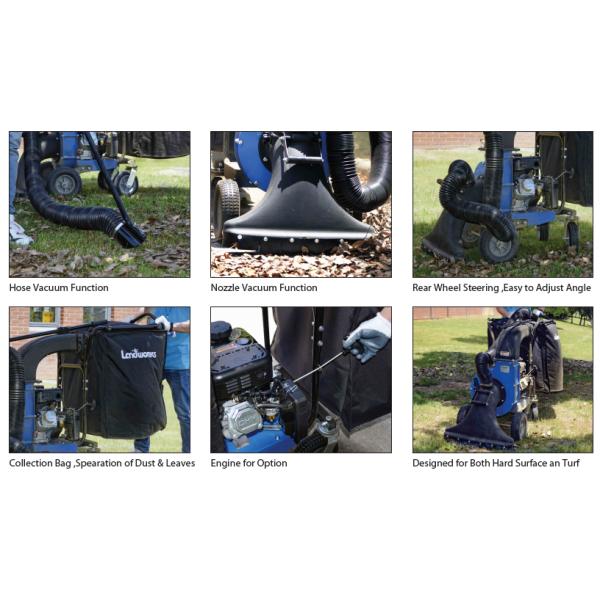 Многофункциональная кудель за воздуходувкой вакуума лист для твердых частиц ветвей