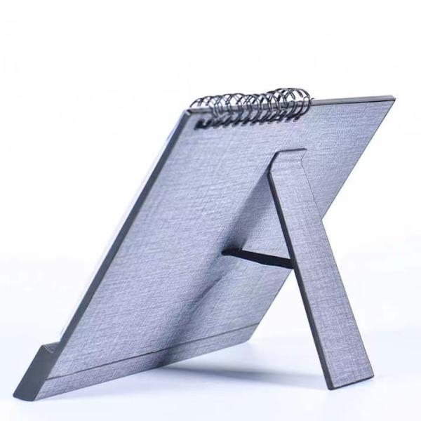 Творческая беспроводная поручая кожа PU календаря 2024 многофункциональная