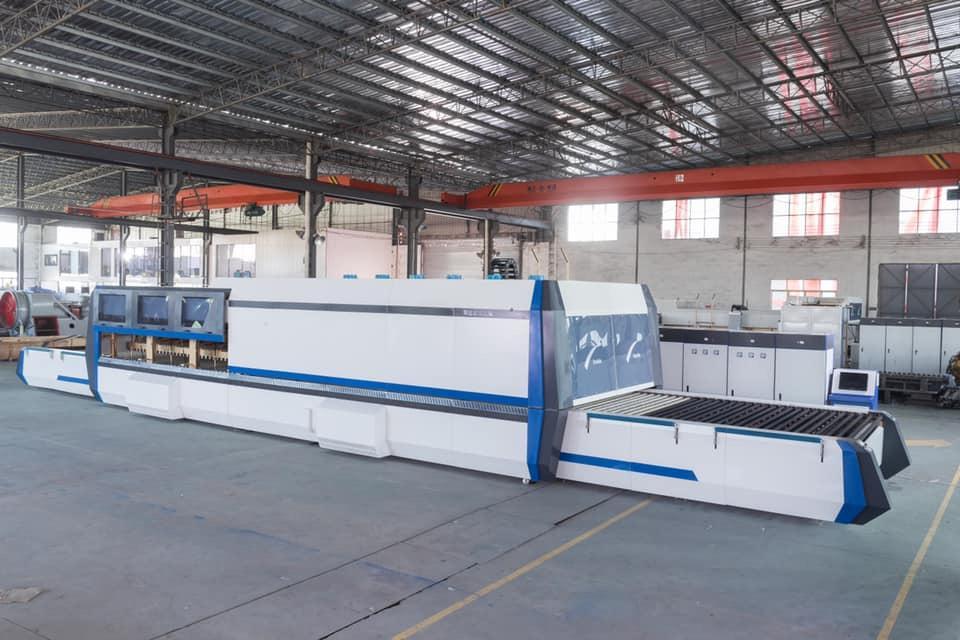 2440x4220mm Glass Toughened Furnace Convection Model ISO9001 Certified