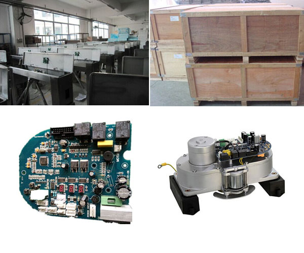 Auto Down And Auto Up Traffic Lights Automatic Access Control Turnstile Gate