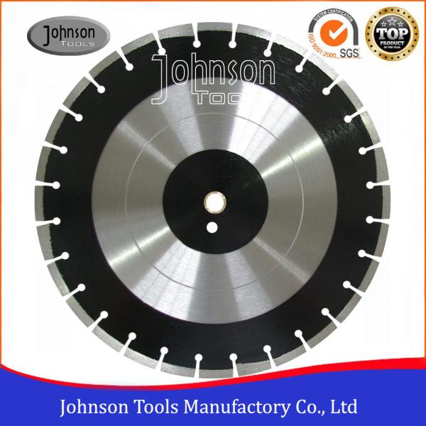 SGS Approved Asphalt Cutter Blade , Black Diamond Blade For Asphalt