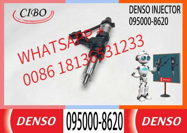 Nuevo inyector de combustible diesel de alta calidad 095000-8620 095000-8621 para válvulas de inyección Mitsubishi 6M60T ME306200