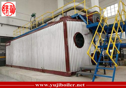 Industrial Hydrogen Natural Gas Steam Boiler SZS Water Tube Automatic Control