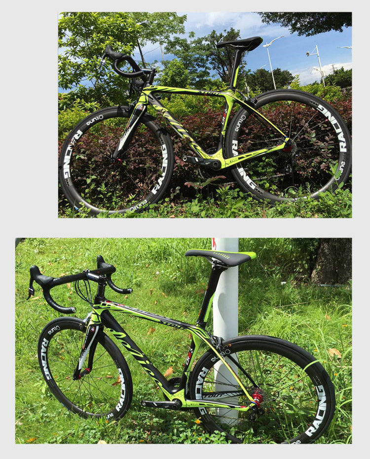 700C Carbon Fiber Road Aero Frame+Fork+Seatpost STOUT CR-2 900 грамм BB совместим с различными типами