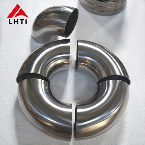 Thin Wall Titanium Elbow For Exhaust Parts 45 Degree 1.2mm