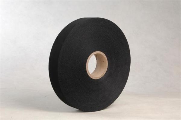 Nylon Double Sided Semi Conductive Tape / Black Conductive Tape Mv Cable Accessories  