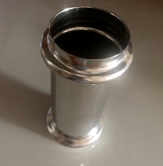 V Style Slip Coupling Pipeline Stainless Steel Press Fittings Plumbing