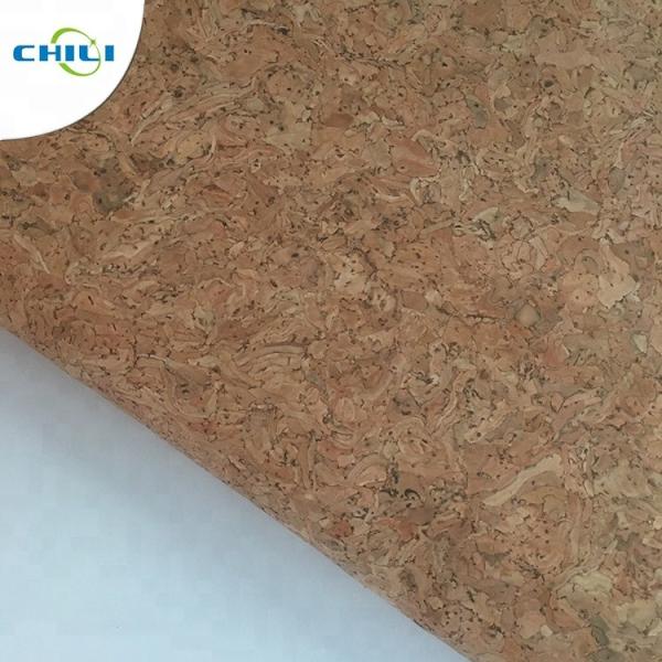 Wooden Pu Pvc Leather Fabric , Etsy Cork Fabric Abrasion Resistant Easy Cleaning