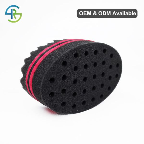 Red Blue Double Sided Twist Sponge 7mm Hole Afro Hair Twist Sponge