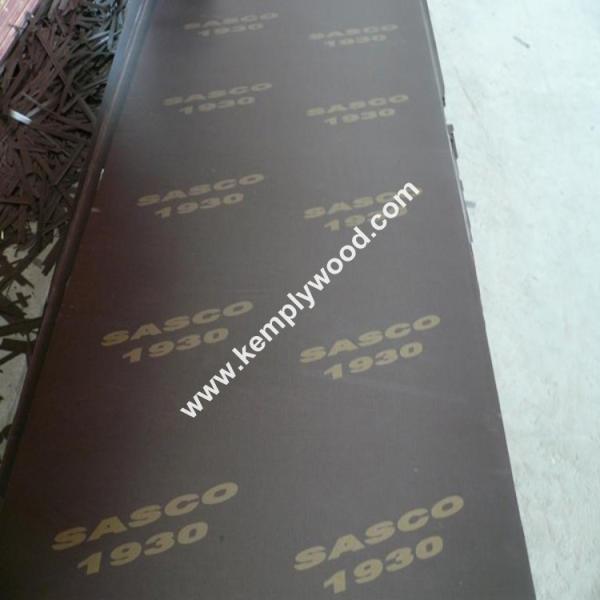 Black film faced plywood with logo, black faced shuttering plywood, black film faced marine plywood