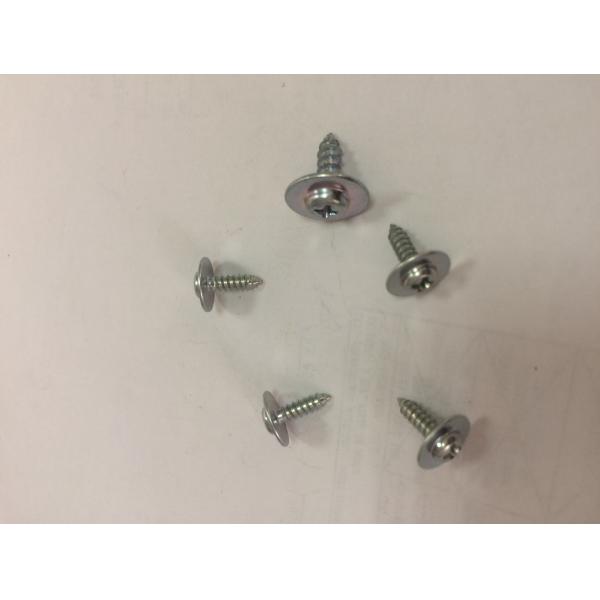 Stainless Steel Rounded Head Screws with Washer for Sheet Metal Pan Head SEM Self Tapping Screws