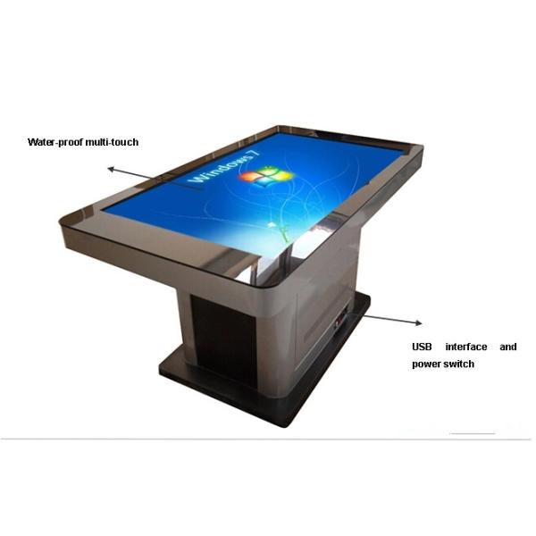 Разрешение дюйма ХД ТФТ 4К таблицы 42 касания Вифи водоустойчивое взаимодействующее Мулти