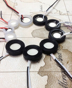 Cerâmica Piezo de atomização ultrassônica do poder superior 1.7Mkhz para o transdutor da atomização