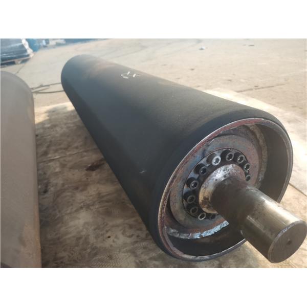 Self Cleaning 1000T/H Rubber Lagging Pulley For Chemical Plant