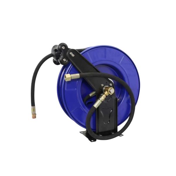 Washing Hose Reel Assembly with 20-Meter Hose – For Sweeper Trucks, Assists Sanitation Vehicles in Road & Street Washing